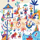 Labúsqued. Un proyecto de Ilustración digital, Ilustración infantil y Pintura a la acuarela de Mariana Roldán - 09.09.2019