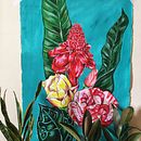 My project in Botanical Painting with Acrylic course. Projekt z dziedziny Malarstwo akr, lowe, Trad, c, jna ilustracja i Stemple użytkownika giulia_fiamin - 09.09.2019