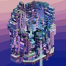 A Day in the Life. 3D Animation, and Pixel Art project by Galamot Shaku - 04.09.2018