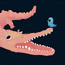 Quill Animation: Crocodile. Animation, and 3D Animation project by Yasmin Islas Domínguez - 09.09.2019