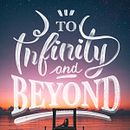 Al infinito y más allá!. Un progetto di Illustrazione tradizionale e Lettering di Paz Patterer - 11.09.2019