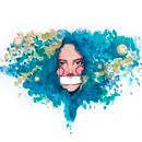 Mi Proyecto del curso: Retrato ilustrado en acuarela aplicado a Ilustración Editorial. Un progetto di Illustrazione tradizionale di Nellie Noire - 11.09.2019