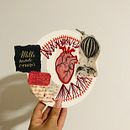 Mi Proyecto del curso: Técnicas de bordado experimental sobre papel. Embroider project by Inma Sánchez - 09.12.2019