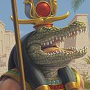 Zox Wristbands: Dioses de Egipto. Character Design, and Digital Illustration project by Javier Martinez - 09.13.2019