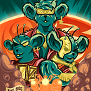 Mi Proyecto del curso: Ilustración vectorial: más volumen y rock and roll. Un proyecto de Diseño, Diseño de personajes, Diseño gráfico, Ilustración tradicional, Ilustración digital e Ilustración vectorial de Juan Sacristán - 17.09.2019