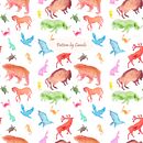 Pattern Acuarela. Projekt z dziedziny Projektowanie graficzne, Pattern design i Malowanie akwarelą użytkownika Camilo Romero - 20.09.2019