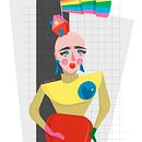 Mi Proyecto del curso: Ilustración digital con formas geométricas para principiantes. Een project van Traditionele illustratie y Digitale illustratie van María Brunetti - 21.09.2019