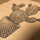 Mi Proyecto del curso: Introducción al bordado en blackwork. Bordado projeto de Sonia Real - 24.09.2019
