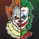 The Joker Vs Pennywise . % Sebastian Luis Quilla Bayona tarafından hazırlanan Vektör İllüstras, Ve onu projesi - 09.25.2019