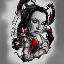 Mi Proyecto del curso: Diseño e ilustración digital de tatuajes con Procreate . % Rick Muz tarafından hazırlanan Tasarım, Ve Dövme Tasarımı projesi - 09.27.2019