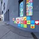 Connect - Make the Internet Real. Street Art, and Design project by Silvia Gallart - 09.13.2019