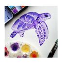 Mi Proyecto del curso: Técnicas experimentales de acuarela para principiantes  . Ilustrasi tradisional, Dan Lukisan Cat Air proyek oleh Paulina Herrada - 10.02.2019