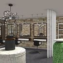 Mi Proyecto del curso: Iniciación al diseño de interiores. Remodelación salón peluquería . Projekt z dziedziny Architektura wnętrz użytkownika liengonzalez - 03.10.2019