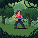 Mi Proyecto del curso: Introducción al diseño de personajes en pixel art. Un projet de Pixel art de Dharys Tamarez - 06.10.2019