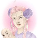 Horoscopo: Técnica de ilustración acuarela digital. Un proyecto de Ilustración digital de Mechi Arrighi - 08.10.2019