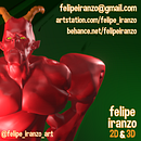 3D Modeling and 3D Animation of Time Demon by Felipe Iranzo. Een project van Animatie, 3D-animatie, Karakteranimatie, Ontwerp van personages, 3D-karakterontwerp,  Videobewerking, Traditionele illustratie, Digitale illustratie,  3D-modellering y Rigging van Felipe Iranzo - 30.05.2019