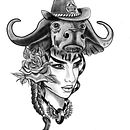 Mi Proyecto del curso: Diseño e ilustración digital de tatuajes con Procreate. Design project by Claudia Rocule - 10.08.2019