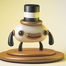 Mascota Bet. Un projet de 3D, Esquisse , Créativité , et Conception de personnages 3D de Kevin Aguilar - 09.10.2019