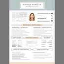 CV Mihaela Muntean. Design gráfico projeto de Mihaela Muntean - 09.10.2019