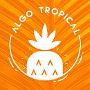 Algo tropical logo . Un progetto di Design e Design di loghi di Yeimy Herrera - 10.10.2019