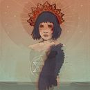 The Water Witch . Digital Illustration project by Sandra Edith - 10.13.2019