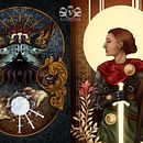 Guardianes. Concept Art, Drawing, Pencil Drawing, Traditional illustration, Digital Illustration, Painting, and Video Games project by Sergio Peña - 10.13.2019