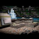 Diseño 3d- Escenografía- Cinema4D- 3Actos- Espectadores en el centro. 3D, Interior Architecture, Decoration, Interior Design, and Set Design project by Trini Z. Caballero - 01.04.2016