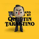 Quentin Tarantino . Un projet de 3D, Direction artistique, Conception de personnages 3D et Illustration traditionnelle de Gallo López - 14.10.2019