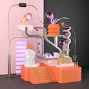  Meu projeto do curso: Prototipagem e visualizações de produto no Cinema 4D. Projekt z dziedziny 3D użytkownika David Silva - 15.10.2019