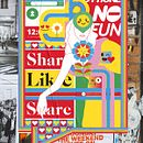 Posters. Street Art, Traditional illustration, and Vector Illustration project by Silvia Gallart - 10.17.2019