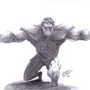 Mi Proyecto del curso: Ilustración para cómics: anatomía de un superhéroe. Een project van Tekening met potlood van artdippolito - 17.10.2019