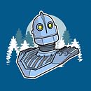 The Iron Giant vector art. Vector Illustration project by Alberto Padierna Quintana - 10.17.2019