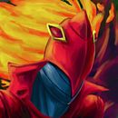 Perfiles para  monstruos de Yu-Gi-Oh!. Ilustração tradicional projeto de mario el bueno - 06.02.2019