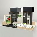 Adesur stand design Fruit Attraction 2018. Un progetto di 3D, Interior Design, Direzione artistica, Interior design, Design e creazione di mobili, Graphic design e Modellazione 3D di Verónica Carrasco de Pablo - 23.10.2018