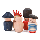 The Motleys: Una divertida mezcla cultural a través de objetos decorativos.. Modelagem 3D, Direção de arte, Br, ing e Identidade, Design de personagens, Design, Gestão de design, Design industrial, Design de logotipo, Naming, Design de produtos, Fotografia do produto, Stop Motion, e Design de brinquedos projeto de Bright Potato - 03.10.2019