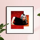 Digital portrait . Billie Eilish.. Un projet de Design graphique et Illustration numérique de Paula Vargas - 25.10.2019