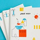 Libro ¿Qué ves?. Art Direction, Editorial Design, Graphic Design, and Traditional illustration project by Pin Tam Pon - 11.01.2017