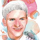 Mi Proyecto del curso: Retrato ilustrado en acuarela. Un projet de Dessin de portrait de sescatf - 30.03.2020