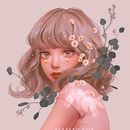 Daisy Drops. Digital Illustration, and Drawing project by Karmen Loh (Bearbrickjia) - 09.25.2019