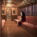 Spirited Away in 3D - Train Scene. 3D, Digital Architecture, Film, Video, TV, and 3D Modeling project by Alessio Chinni - 10.29.2019