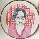 Retrato de mi Omi. Un proyecto de Bordado e Ilustración tradicional de Macarena Lazcano - 29.10.2019