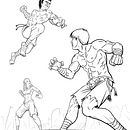 Mi Proyecto del curso: Ilustración para cómics: anatomía de un superhéroe. Un projet de Illustration traditionnelle de Jose Andrés Pintado Baza - 30.10.2019