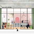 Iniciación Diseño Interiores / Bar Restaurant Ein Projekt aus dem Bereich Design von Magdalena Lizarraga Nardocci - 30.10.2019