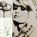 Dibujos a lápiz . Desenho, e Desenho a lápis projeto de Mercedes Caro Figueroa - 31.10.2019
