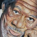 Morgan Freeman... unos de mis favoritos. Un projet de Dessin réaliste, Illustration traditionnelle, Beaux Arts, Dessin au cra, on, Dessin, Dessin de portrait, Dessin artistique, Dessin aux cra , et ons de couleur de Luis Enrique Paucar - 27.10.2019