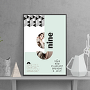 NINE. Un proyecto de Diseño gráfico de Amagenta Studio - 07.07.2019