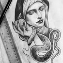 stuff Ein Projekt aus dem Bereich Artistische Zeichnung, Traditionelle Illustration, Porträtzeichnung und Tattoodesign von Myriam - 05.11.2019