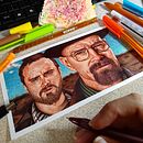 Mi Proyecto del curso: Ilustración realista con bolígrafos de colores. Projekt z dziedziny  R, sunek, Portret, Trad, c i jna ilustracja użytkownika Verónica Pérez - 06.11.2019