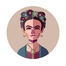 Frida Kahlo - vector illustration. Projekt z dziedziny Grafika wektorowa użytkownika Susan Caroline Forestiero - 18.08.2018