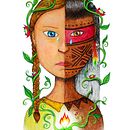 Greta e Olhos Atentos. Un progetto di Illustrazione tradizionale di Gio e Doug - 26.09.2019